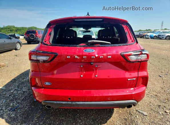 1FMCU9MN5RUB54703 2024 FORD ESCAPE Red Вид ззаду