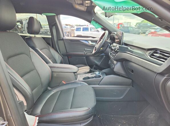 1FMCU9MN5SUB62015 2025 FORD ESCAPE Gray Widok wnętrza z przodu