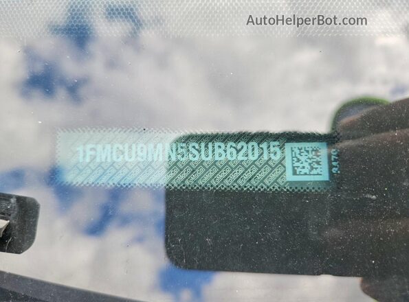 1FMCU9MN5SUB62015 2025 FORD ESCAPE Gray Widok naklejki z numerem VIN
