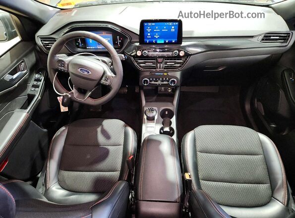 1FMCU9MN5TUA10057 2026 FORD ESCAPE Gray Dashboard view