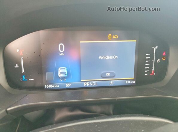 1FMCU9MN6PUA49276 2023 FORD ESCAPE Black Widok zestawu wskaźników