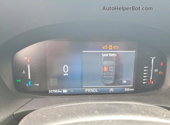 1FMCU9MN6PUB36210 2023 FORD ESCAPE Gray Vista del cuadro de instrumentos