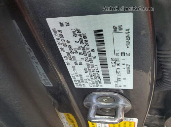 1FMCU9MN6PUB36210 2023 FORD ESCAPE Gray Vista de la etiqueta del VIN