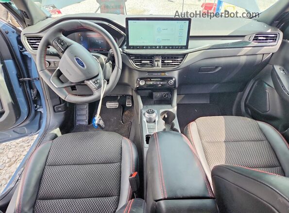 1FMCU9MN6RUB43175 2024 FORD ESCAPE Blue Widok deski rozdzielczej
