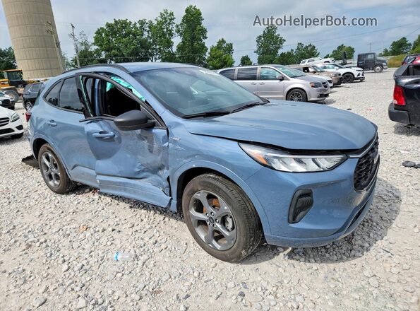 1FMCU9MN6RUB43175 2024 FORD ESCAPE Blue Przód prawy