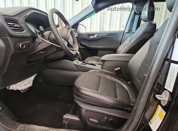 1FMCU9MN7PUA08610 2023 FORD ESCAPE Black Вид салону спереду