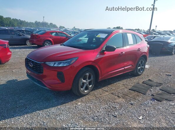 1FMCU9MN7PUB47345 2023 FORD ESCAPE Красный Передняя левая четверть