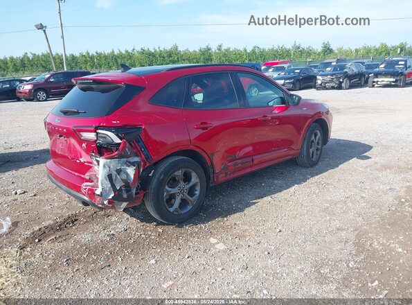 1FMCU9MN7PUB47345 2023 FORD ESCAPE Красный Задняя правая четверть