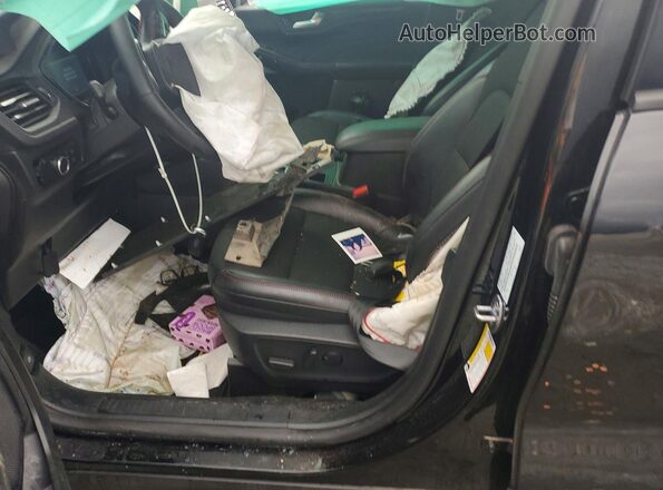 1FMCU9MN7SUA47013 2025 FORD ESCAPE Black Widok wnętrza z przodu