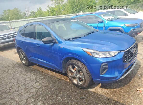 1FMCU9MN9PUA22878 2023 FORD ESCAPE Blue Delantero derecho