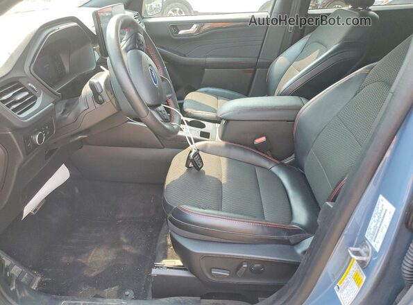 1FMCU9MN9PUB19336 2023 FORD ESCAPE Blue Widok wnętrza z przodu