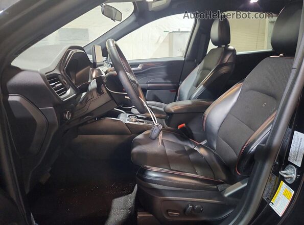 1FMCU9MN9SUA10139 2025 FORD ESCAPE Black წინა სალონის ხედი