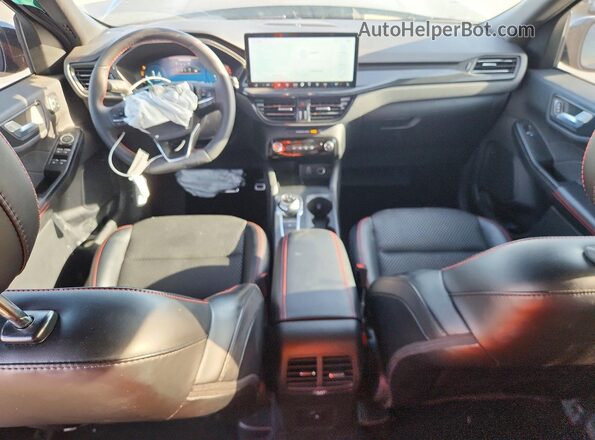 1FMCU9NA0RUB41935 2024 FORD ESCAPE Black Widok deski rozdzielczej