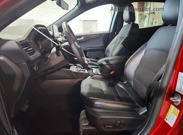 1FMCU9NA0SUB42881 2025 FORD ESCAPE Red წინა სალონის ხედი