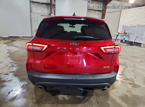 1FMCU9NA0SUB42881 2025 FORD ESCAPE Red უკანა ხედი