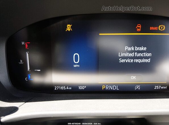 1FMCU9NA4SUB34945 2025 FORD ESCAPE Silver Widok tylnych siedzeń