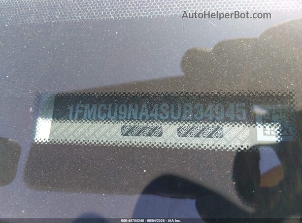 1FMCU9NA4SUB34945 2025 FORD ESCAPE Silver Widok komory silnika