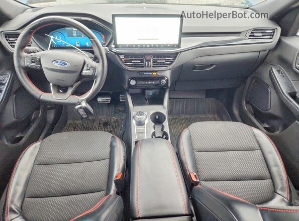 1FMCU9NA5PUB17823 2023 FORD ESCAPE Blue Առջևի վահանակի տեսք
