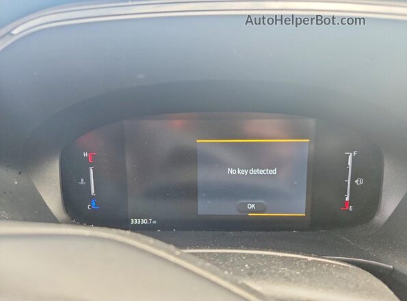 1FMCU9NA9SUB01469 2025 FORD ESCAPE Gray Սարքավորումների վահանակի տեսք