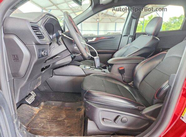 1FMCU9PA0RUB59011 2024 FORD ESCAPE Red Вид салону спереду