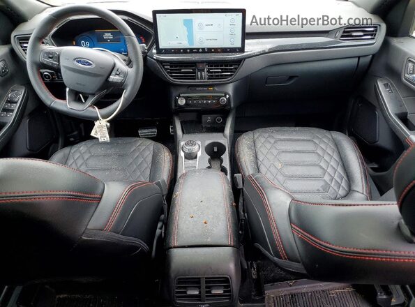1FMCU9PA7RUB00215 2024 FORD ESCAPE Black წინა პანელის ხედი