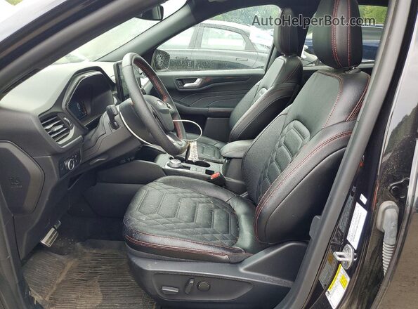 1FMCU9PA7RUB00215 2024 FORD ESCAPE Black წინა სალონის ხედი