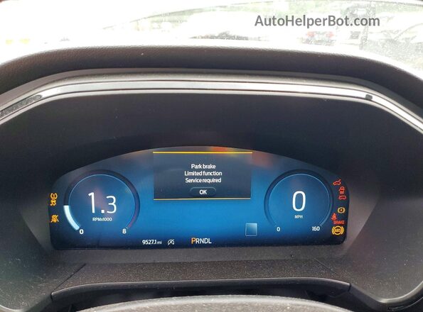 1FMCU9PA7RUB00215 2024 FORD ESCAPE Black ხელსაწყოთა პანელის ხედი