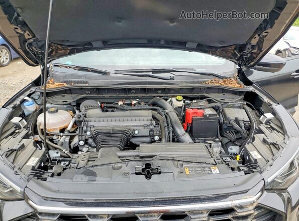 1FMCU9PA7RUB00215 2024 FORD ESCAPE Black ძრავის განყოფილების ხედი