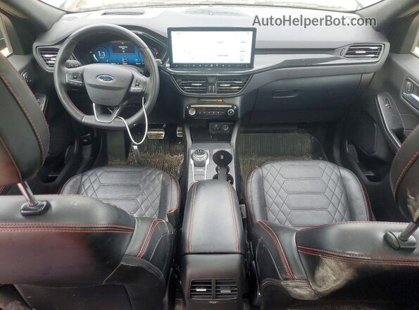 1FMCU9PAXRUB12388 2024 FORD ESCAPE Gray Dashboard view