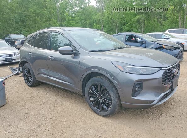 1FMCU9PAXRUB12388 2024 FORD ESCAPE Gray Front right