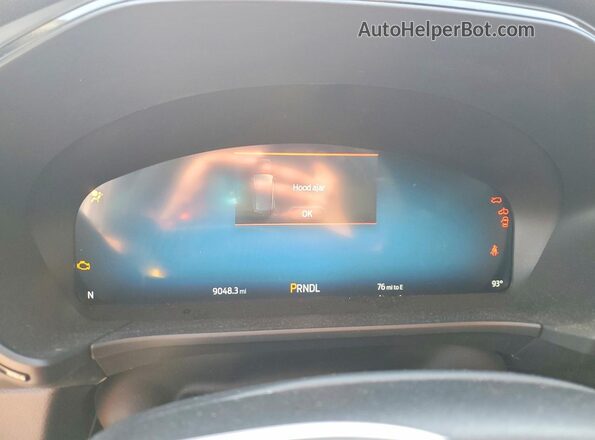 1FMCU9PZXSUB11303 2025 FORD ESCAPE Silver Widok zestawu wskaźników