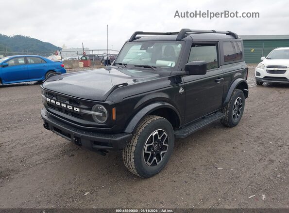 1FMDE5AH0MLA63166 2021 FORD BRONCO Black Передня ліва чверть