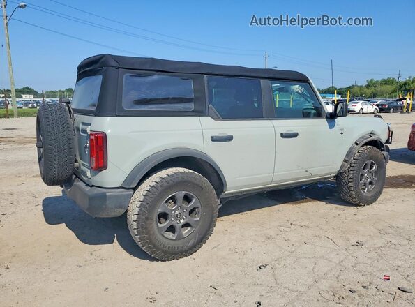 1FMDE5BH0MLA84484 2021 FORD BRONCO Gray უკანა მარჯვენა