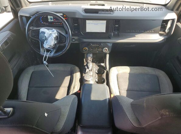 1FMDE5BH0MLA84484 2021 FORD BRONCO Gray წინა პანელის ხედი
