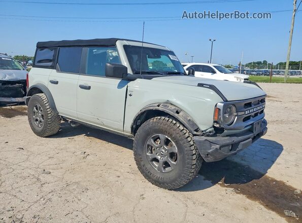 1FMDE5BH0MLA84484 2021 FORD BRONCO Gray წინა მარჯვენა
