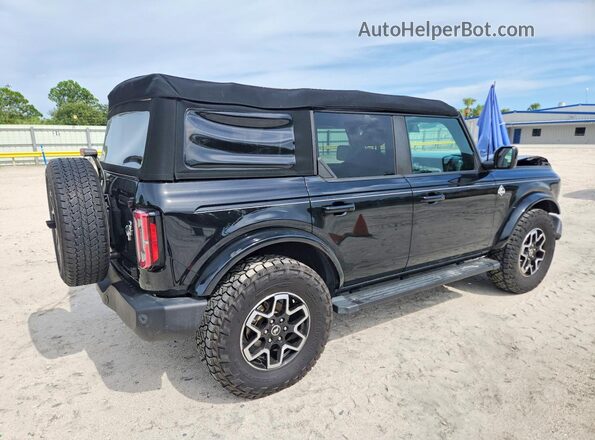 1FMDE5BH1PLB29923 2023 FORD BRONCO Черный Задняя правая четверть