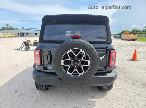 1FMDE5BH1PLB29923 2023 FORD BRONCO Черный Вид сзади
