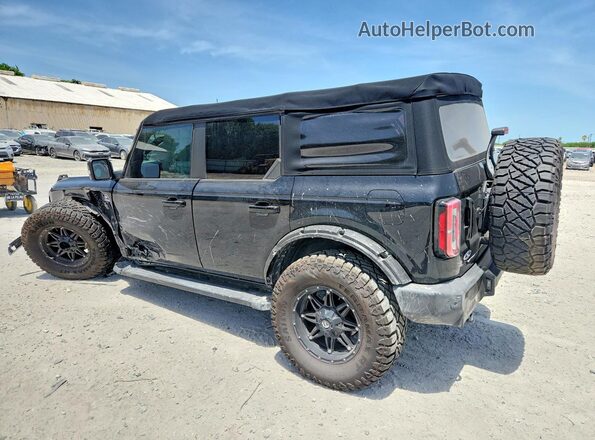 1FMDE5BH3NLB16362 2022 FORD BRONCO Black Trasero izquierdo