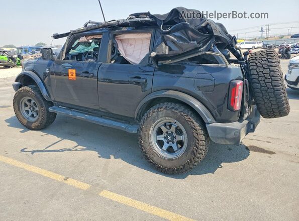 1FMDE5BH4NLA81993 2022 FORD BRONCO Black Tył lewy