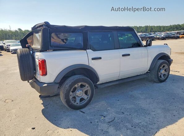 1FMDE5BH4NLB42954 2022 FORD BRONCO White Հետևի աջ