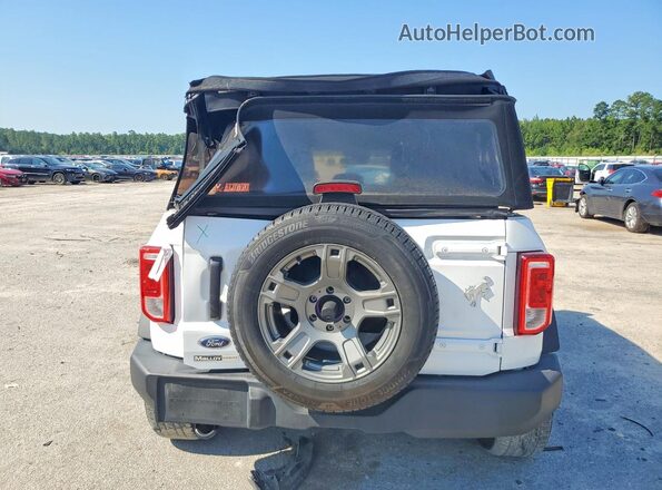 1FMDE5BH4NLB42954 2022 FORD BRONCO White Հետևի տեսք