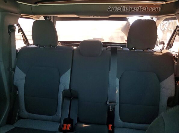 1FMDE5BH4NLB42954 2022 FORD BRONCO White Հետևի նստատեղերի տեսք