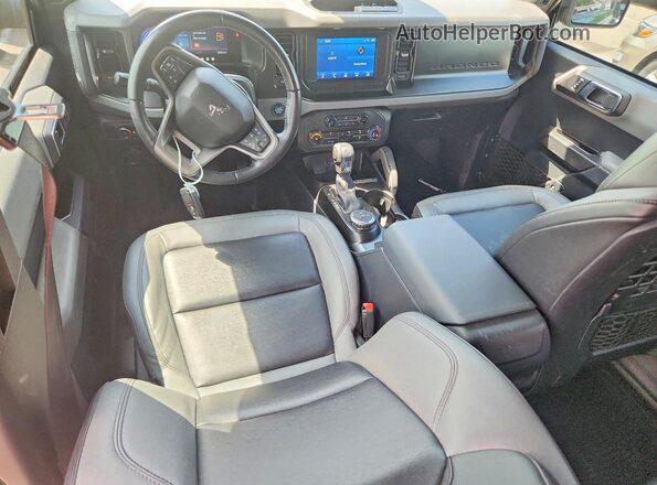 1FMDE5BH4PLC07563 2023 FORD BRONCO Green წინა პანელის ხედი