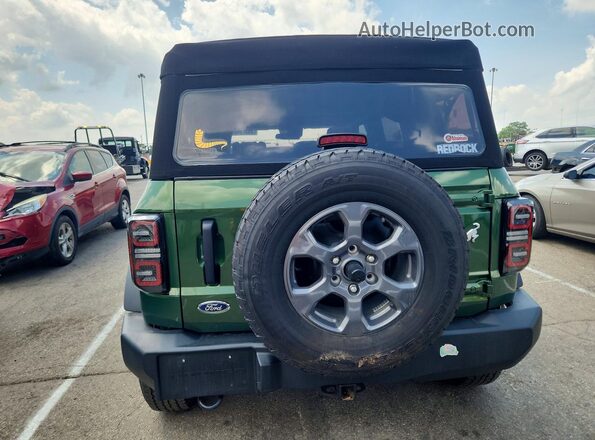 1FMDE5BH4PLC07563 2023 FORD BRONCO Green უკანა ხედი
