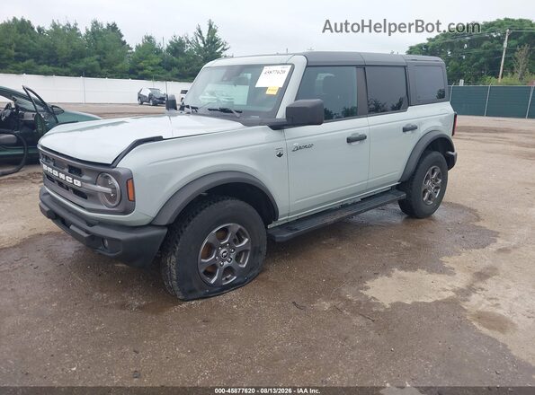 1FMDE5BH7PLB60190 2023 FORD BRONCO Gray Vista tres cuartos delantera izquierda