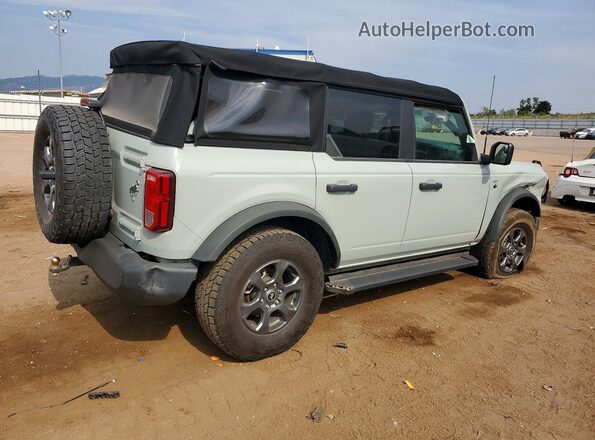 1FMDE5BH8MLA84183 2021 FORD BRONCO Gray Trasero derecho