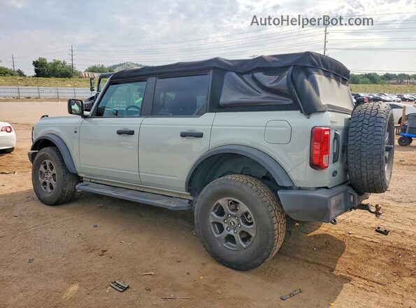 1FMDE5BH8MLA84183 2021 FORD BRONCO Gray Trasero izquierdo