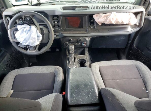 1FMDE5BH8NLB85693 2022 FORD BRONCO Серый Вид панели приборов