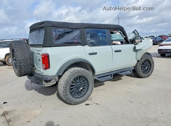 1FMDE5BH8NLB85693 2022 FORD BRONCO Серый Задняя правая четверть