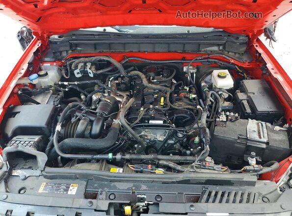 1FMDE5BH9NLB15670 2022 FORD BRONCO Red Rear interior view